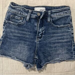 Women's Blue Denim Shorts